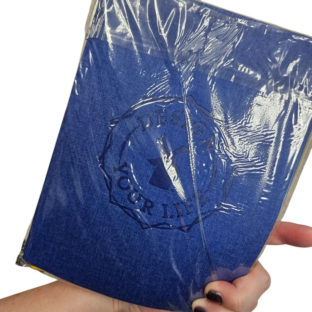Dutch‎ Bros NWT Design Your Life Journal Notebook Inspirational Quotes Pen RARE